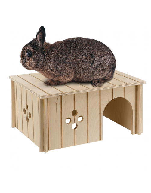 Ferplast Konijnenhuisje Sin 4646 - Kooi Accessoire - 34.5x24x16.5 cm