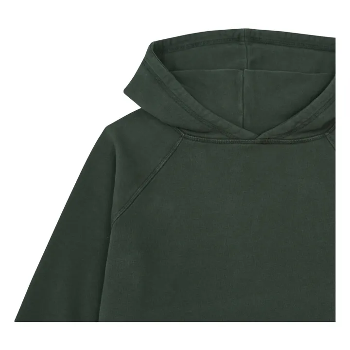 Poudre Organic Sweat à Capuche Coton Bio Citron | Noir