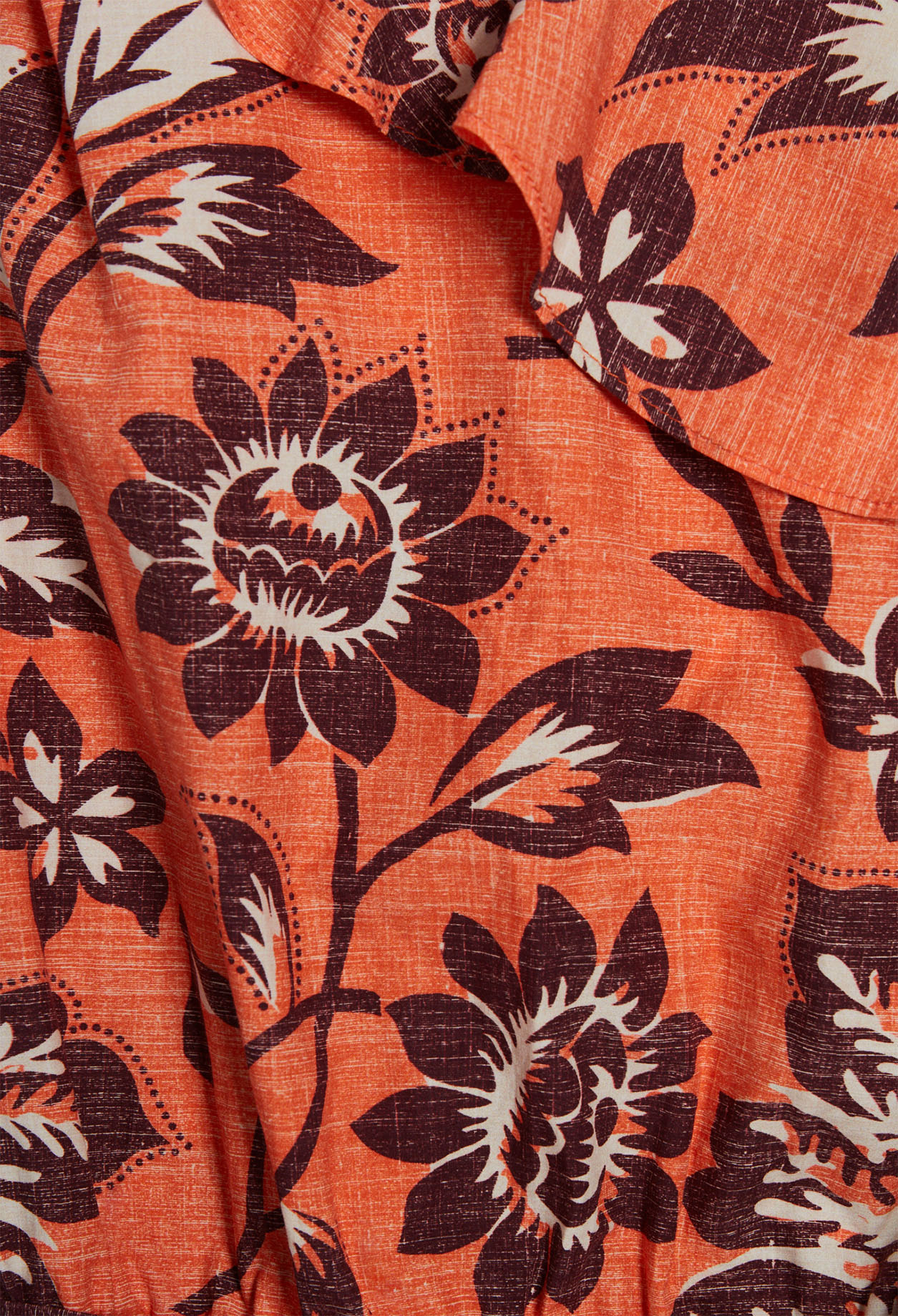 Robe courte imprimee