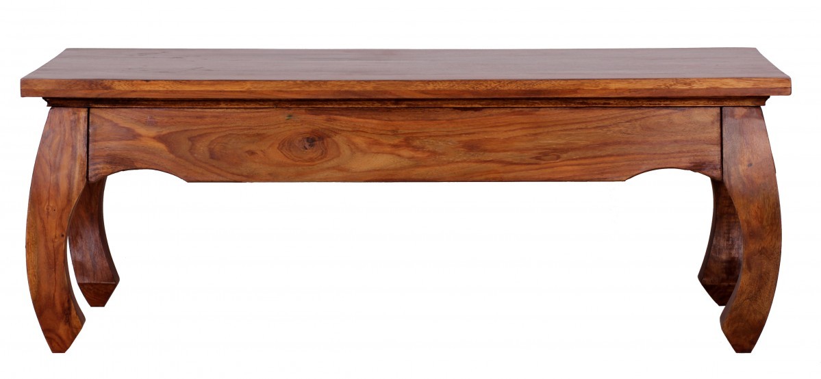 Couchtisch - Sheesham massiv gebeizt - 110x60 cm