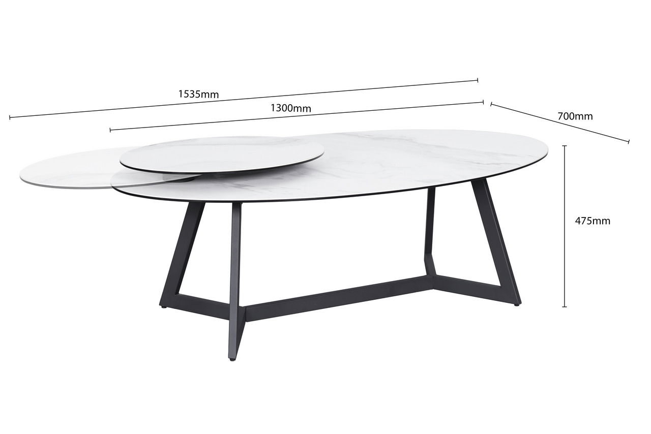 Dieter Knoll Couchtisch SAN REMO