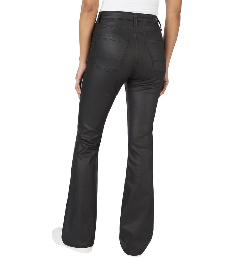 Calça jeans Pepe Jeans Skinny Fit Flare Uhw preta