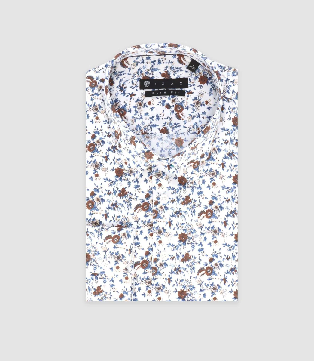 Chemise ville marron 