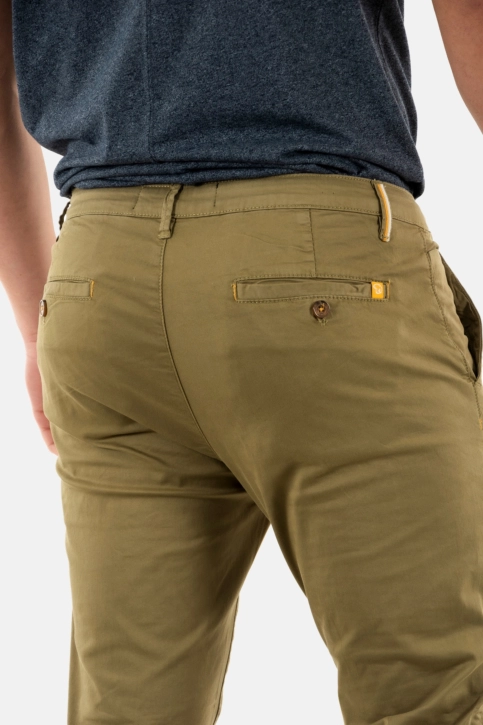 Pantalons Benson & Cherry classic kaki clair