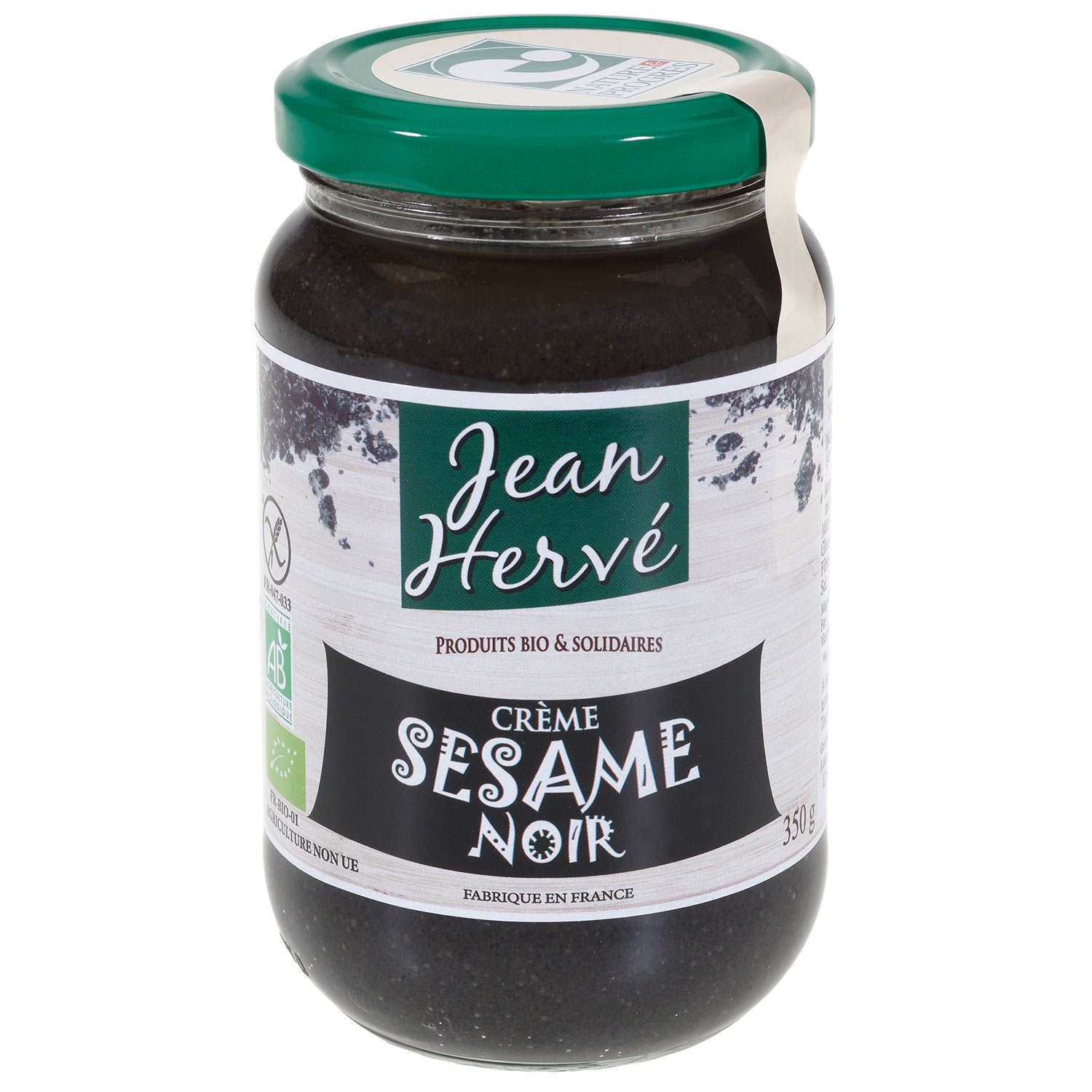Crème au sésame noir bio