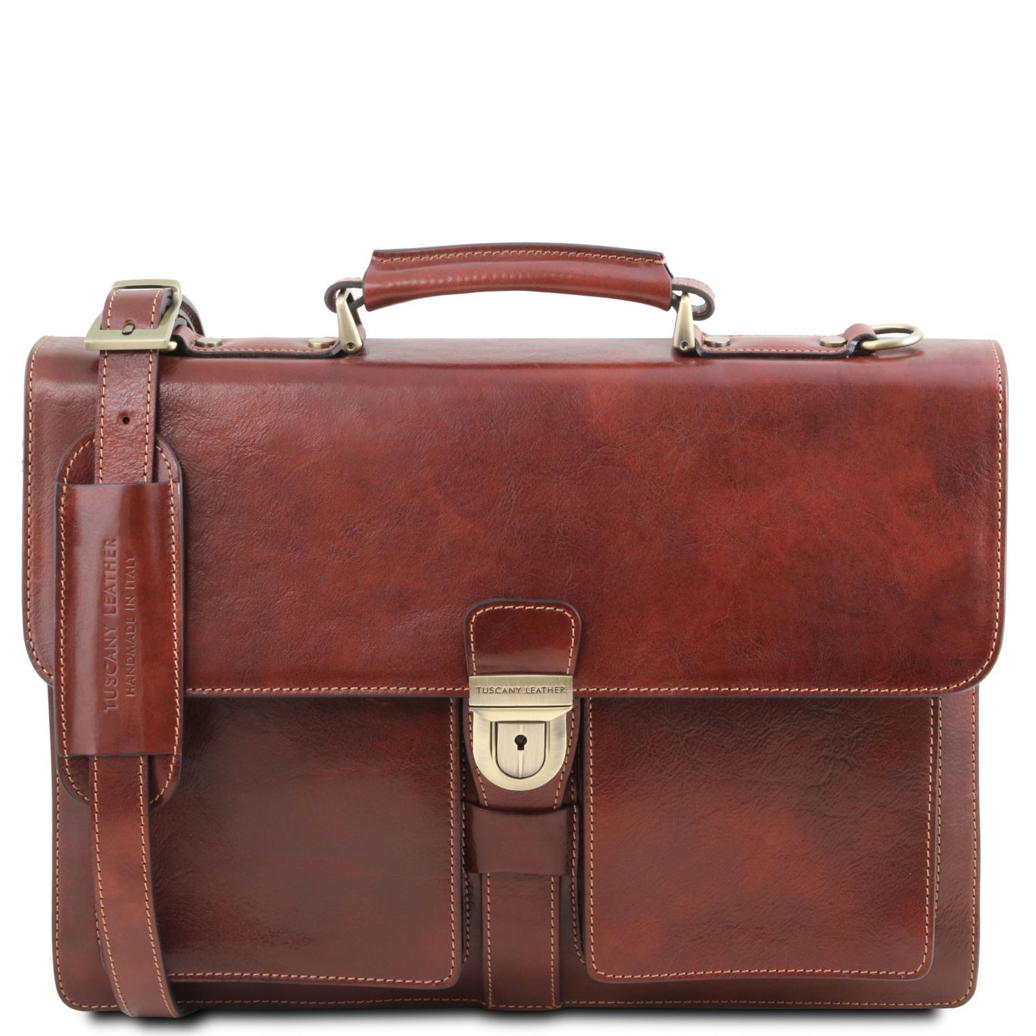 TL141825 – Assisi – leren Aktetas 3 compartments