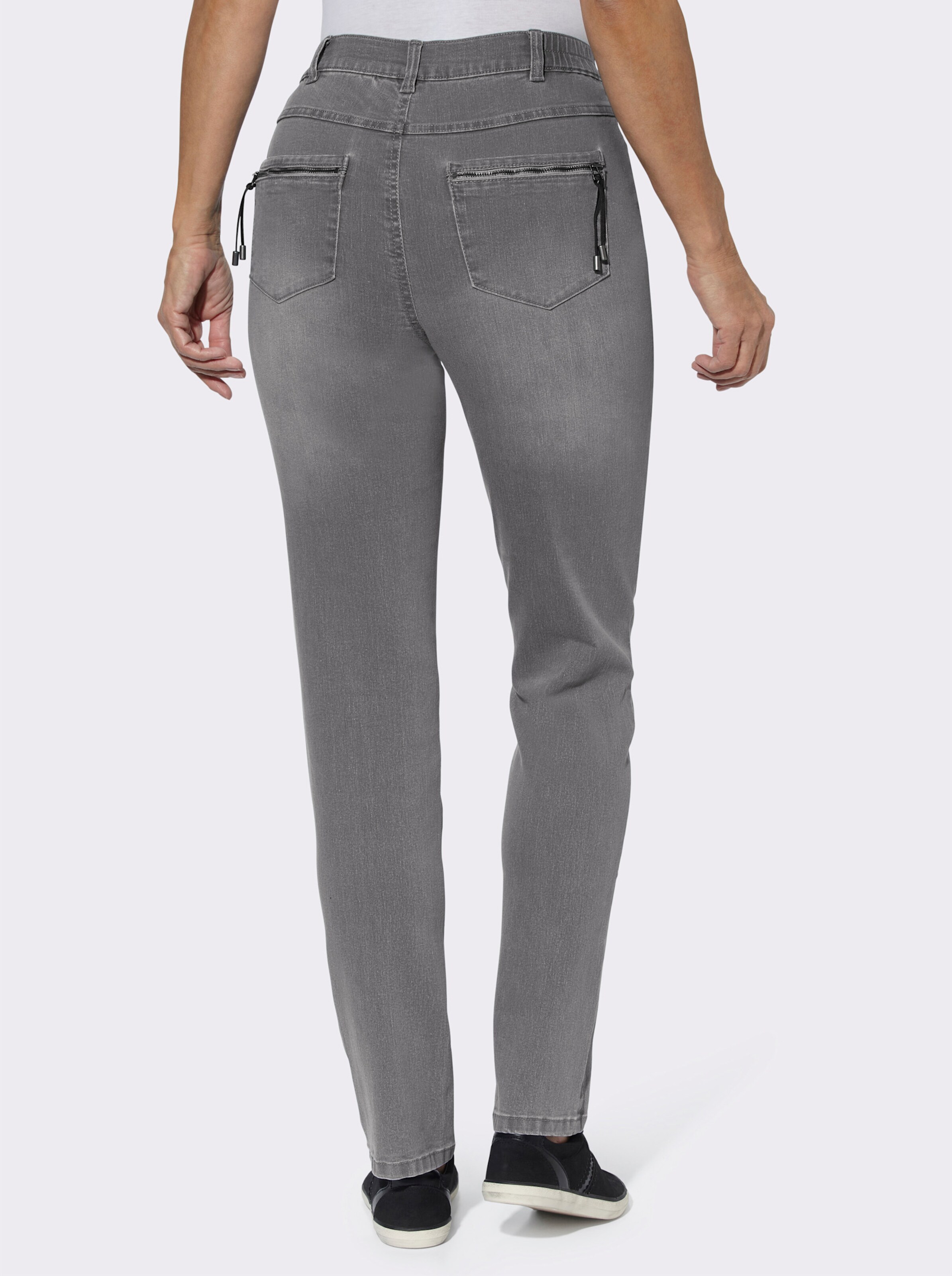 Jeans mit dezenter Waschung