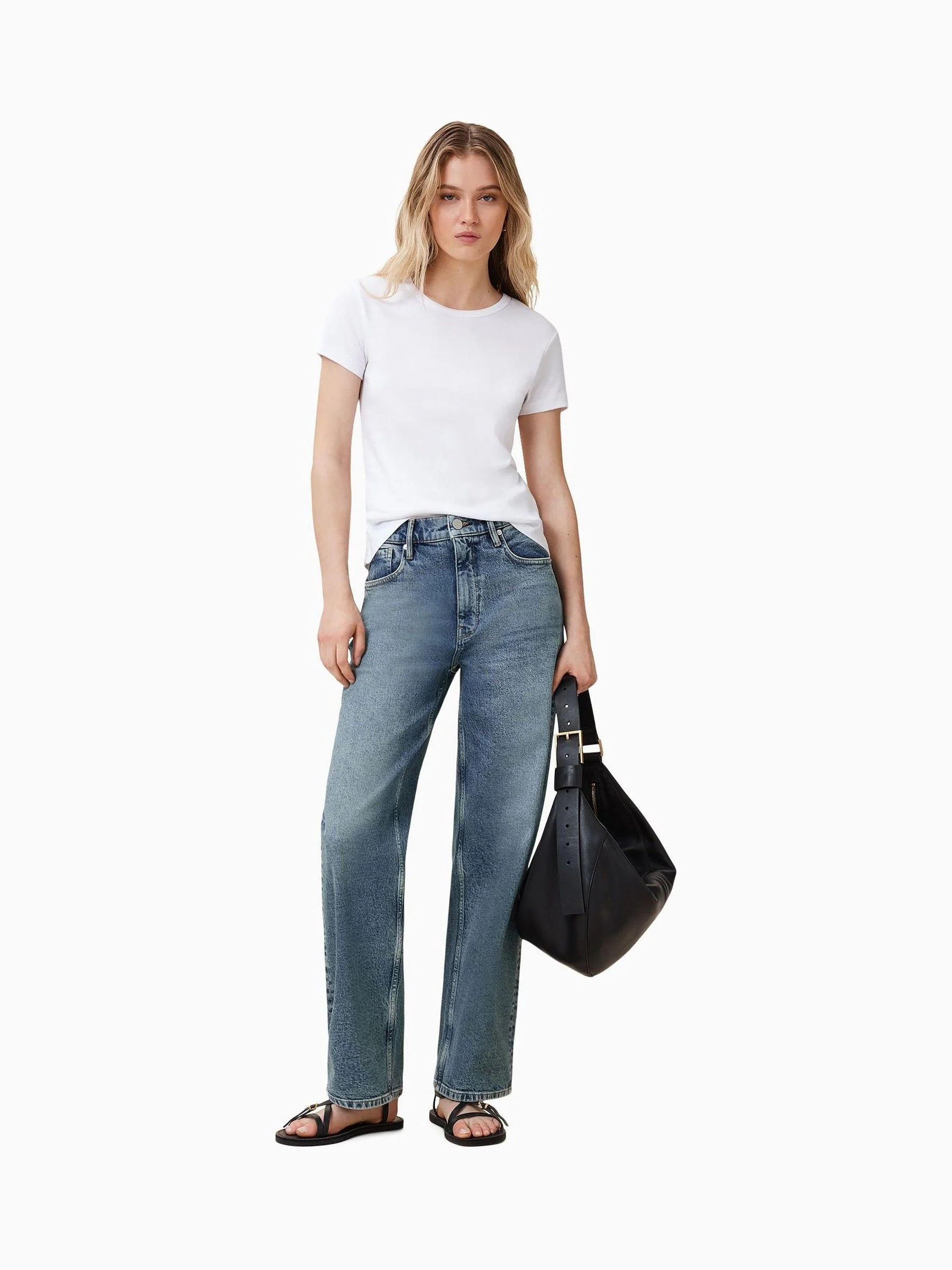 AllSaints Sadie Barrel Jeans