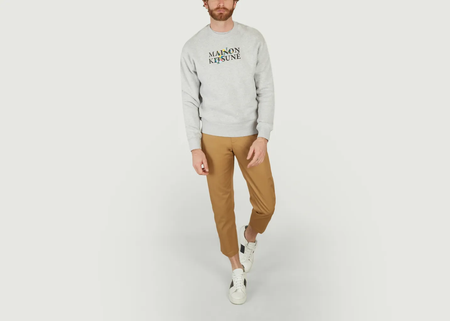 Sweat floral Maison Kitsuné