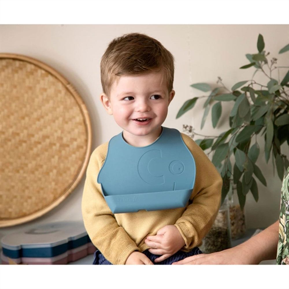 Hagesmække Vintage Blue 2-Pak - Sebra → Luksusbaby.dk