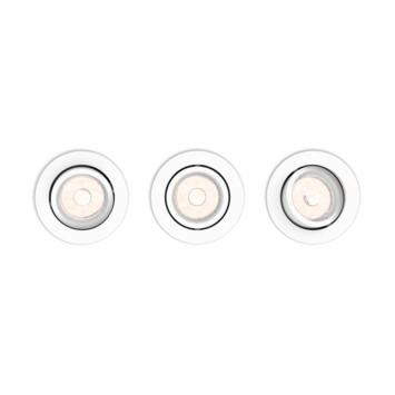 Philips Enneper inbouwspot 3xGU10 wit