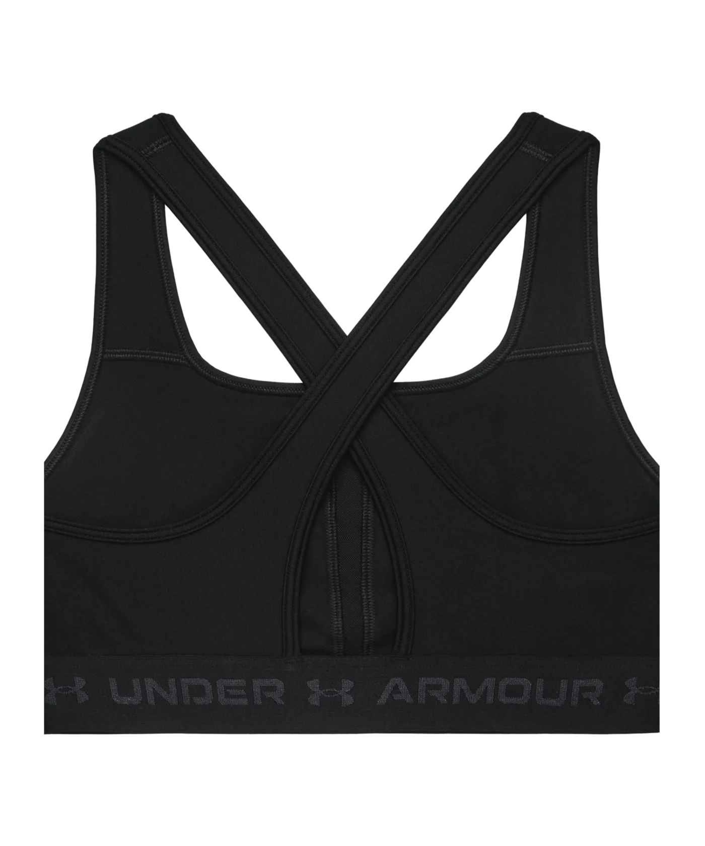 Under Armour Mid Sport-BH Damen Schwarz