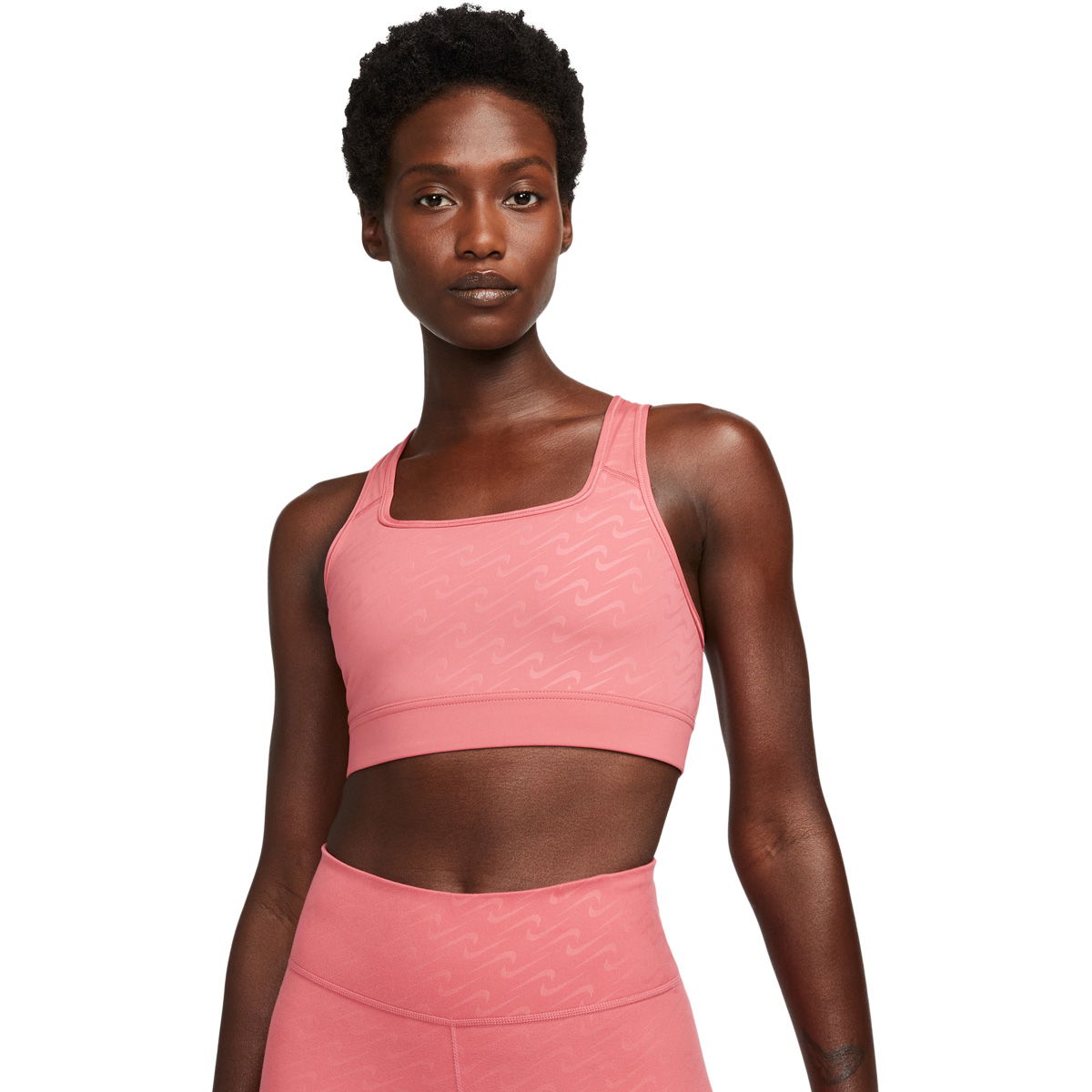 Nike Dri-FIT Swoosh Icon Clash Medium Support Sports BH Dame