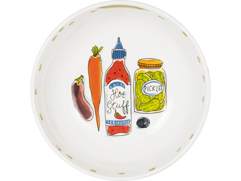 Saladeschaal 24cm Everyday Salad Icons