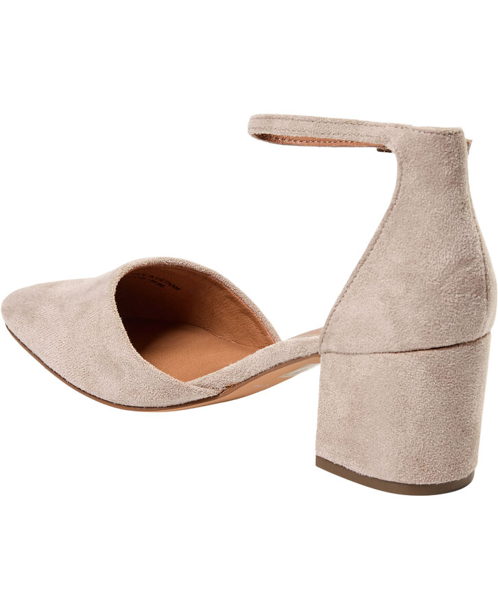Bianco BIADEVIVED Pump Micro Suede Nougat