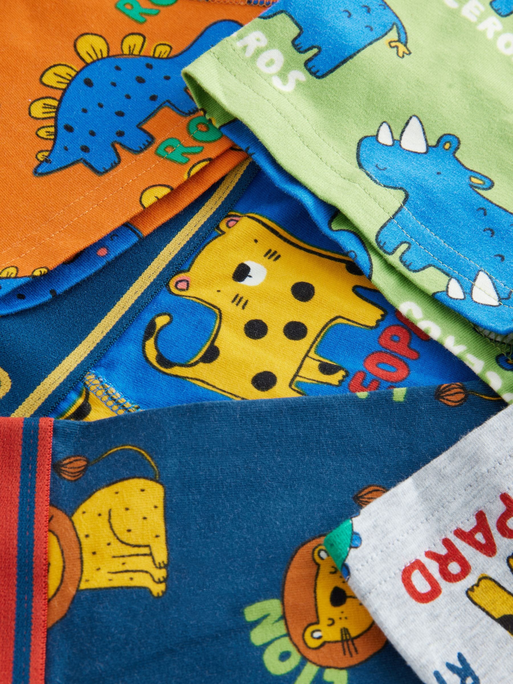 Primaire dieren - Verpakking van 5 boxershorts (1,5 - 16 jr)