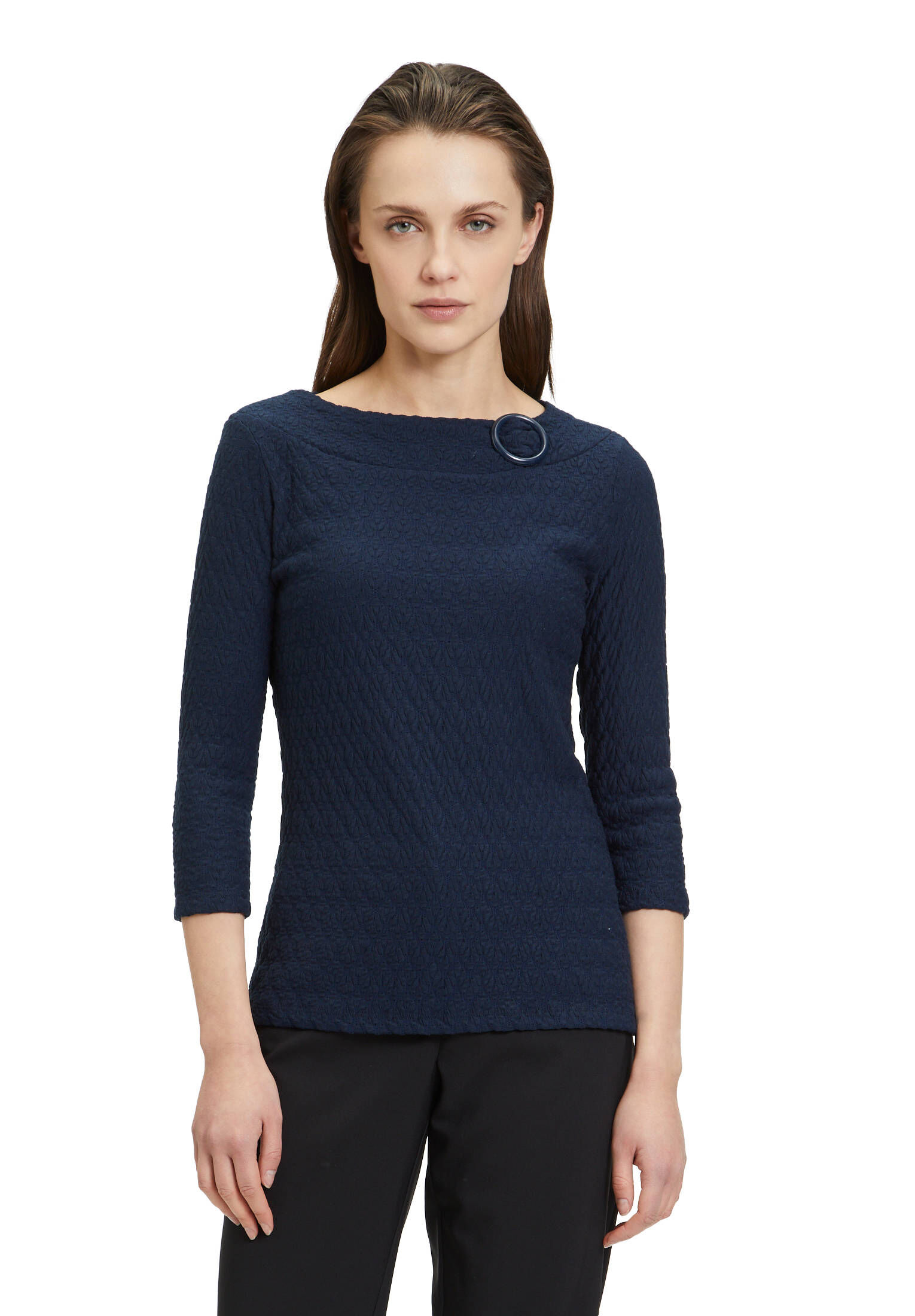 Betty Barclay| Damen Strukturshirt mit Schnalle