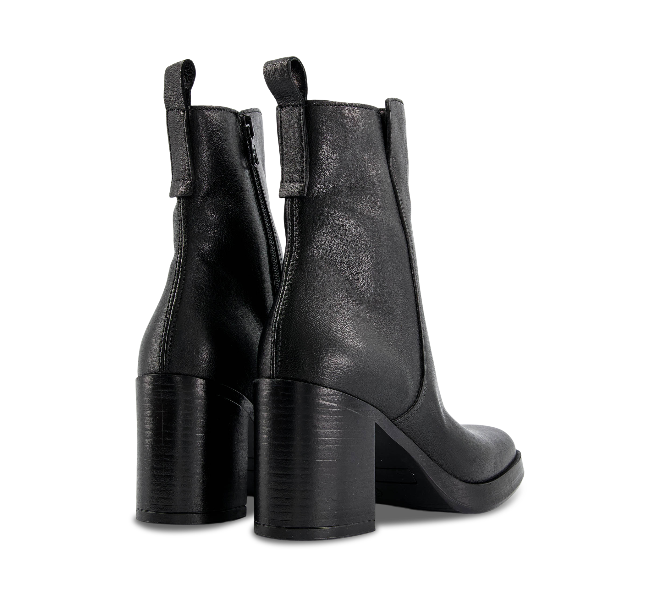 1874 by Walder Klassische Stiefelette schwarz