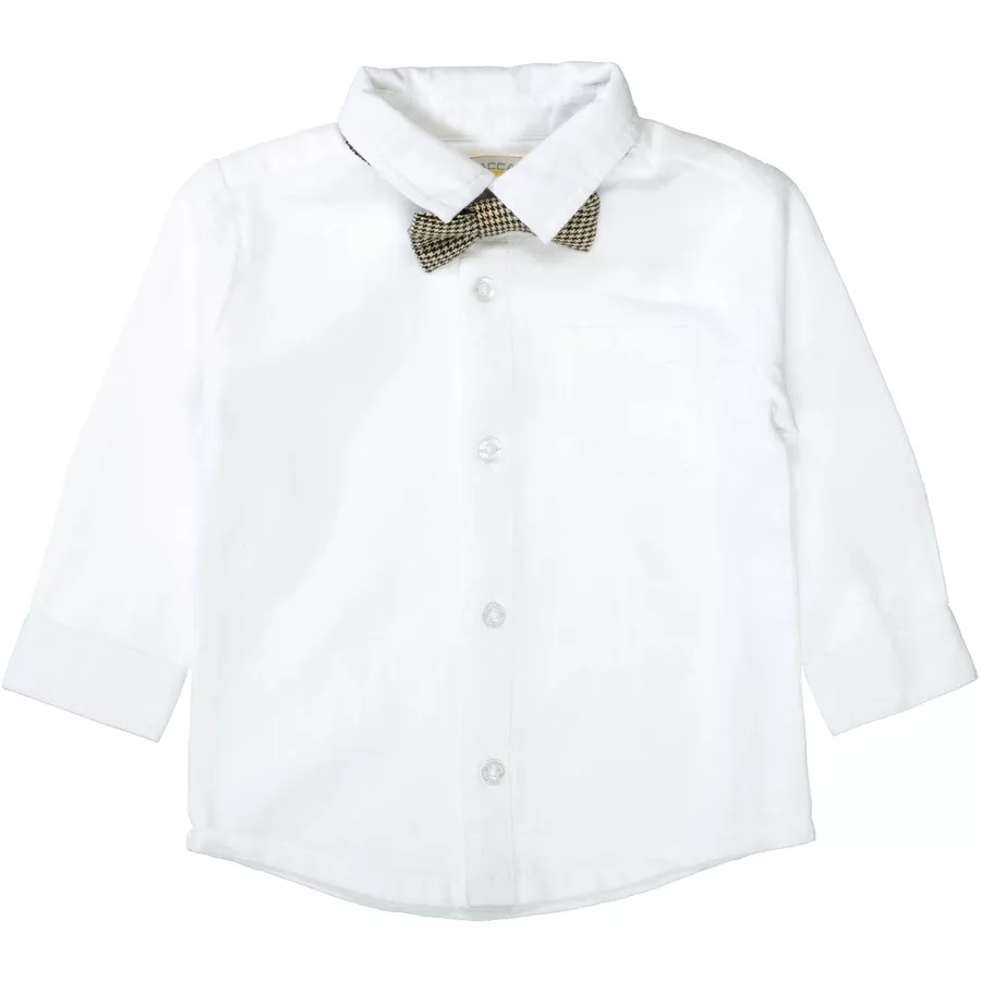 STACCATO Hemd mit Fliege white