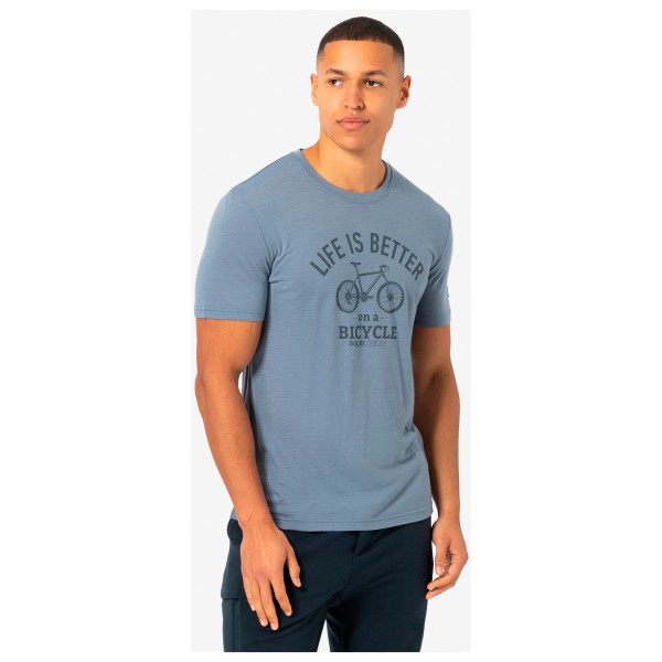 super.natural - Better Bike Tee - Haut en mérinos