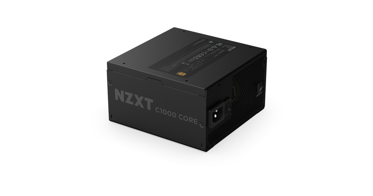 NZXTC750 Gold Core modulaire 750 watt voeding   (Zwart, 1x 12V-2x6, 2x PCIe)