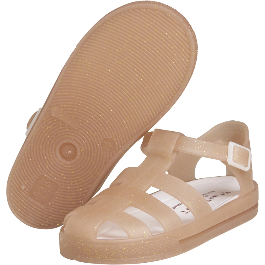 EN FANT Sandale Glitter Cameo Brown