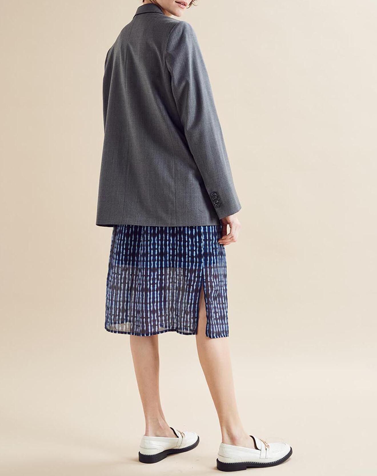 Chloé Stora Veste en Laine mélangée Ulla grise