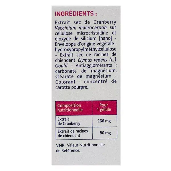 Nutreov Physcience Cys-régul Confort Urinaire 15 gélules