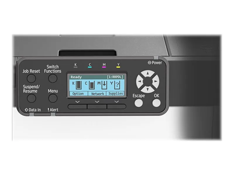Ricoh C600 - Printer - farve - Duplex - laser - A4/Legal - 1200 x 1200 dpi - op til 40 spm (mono) / op til 40 spm (farve) - kapacitet: 600 ark - USB 2.0, Gigabit LAN, USB 2.0 vært