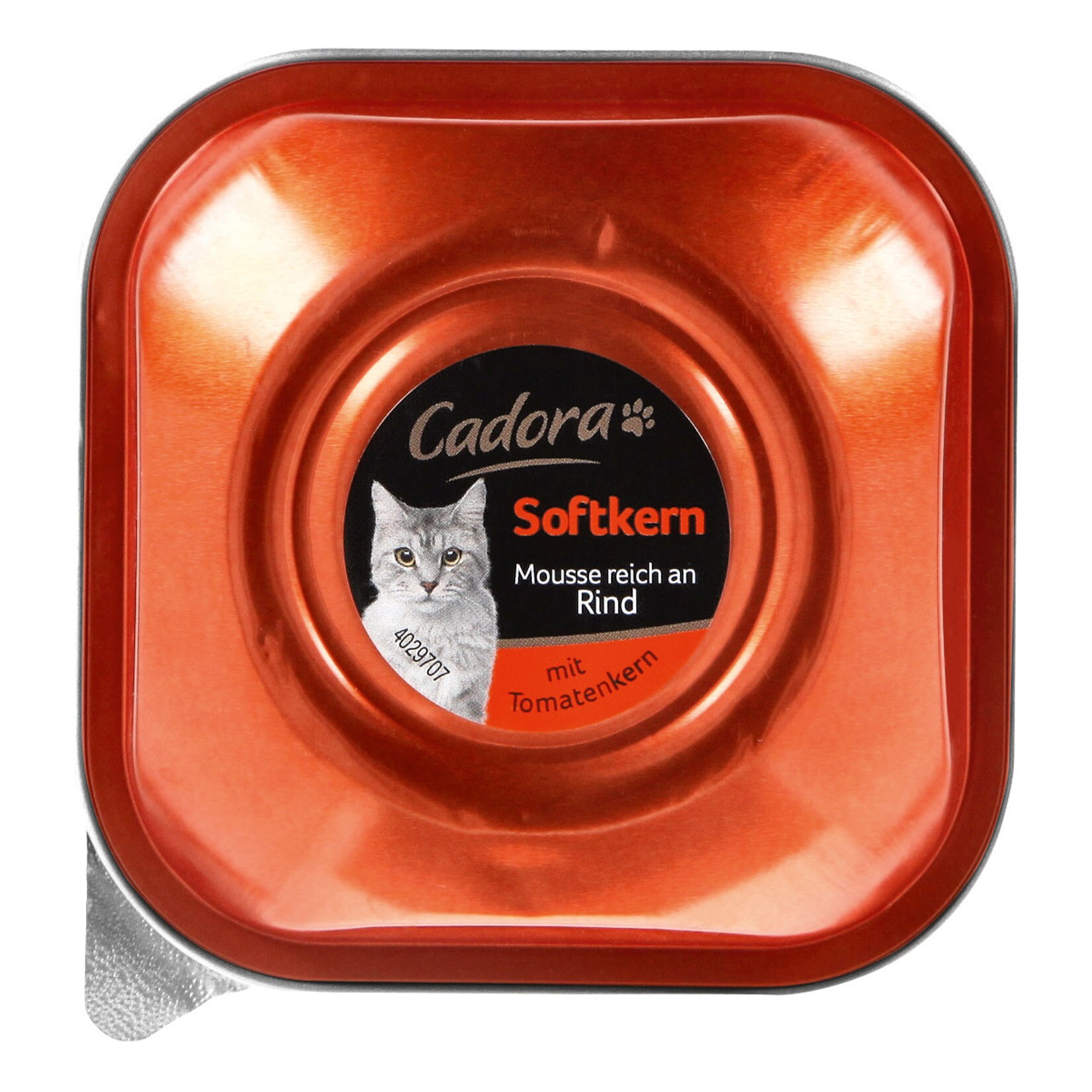 Cadora Katzennassnahrung Mousse Rind 85 g, 13er Pack