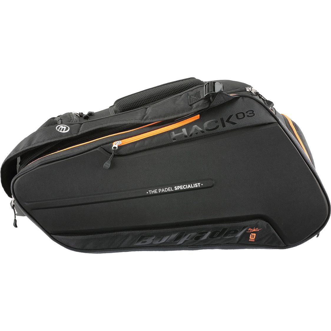 bullpadel Hack Padeltasche schwarz