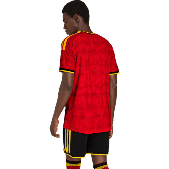 adidas België Authentic Thuis Shirt WK 2026