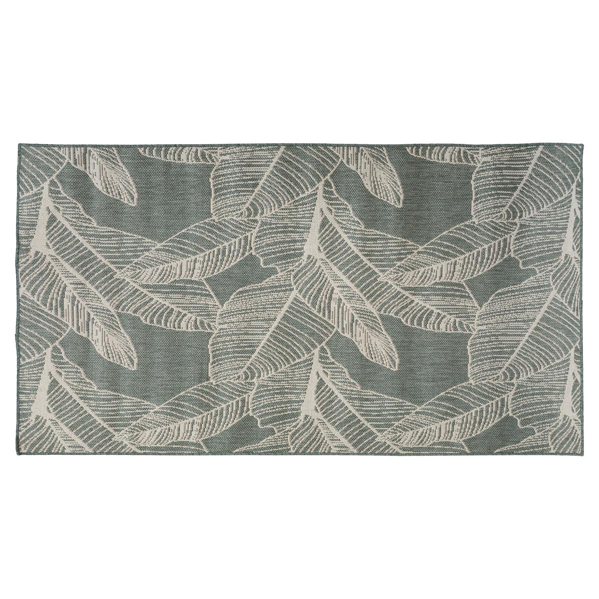 TAPIS EXTERIEUR ET INTERIEUR COLOR VERT 150X230CM