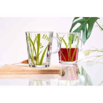 Tasse à thé en verre AVEDA, 38 cl