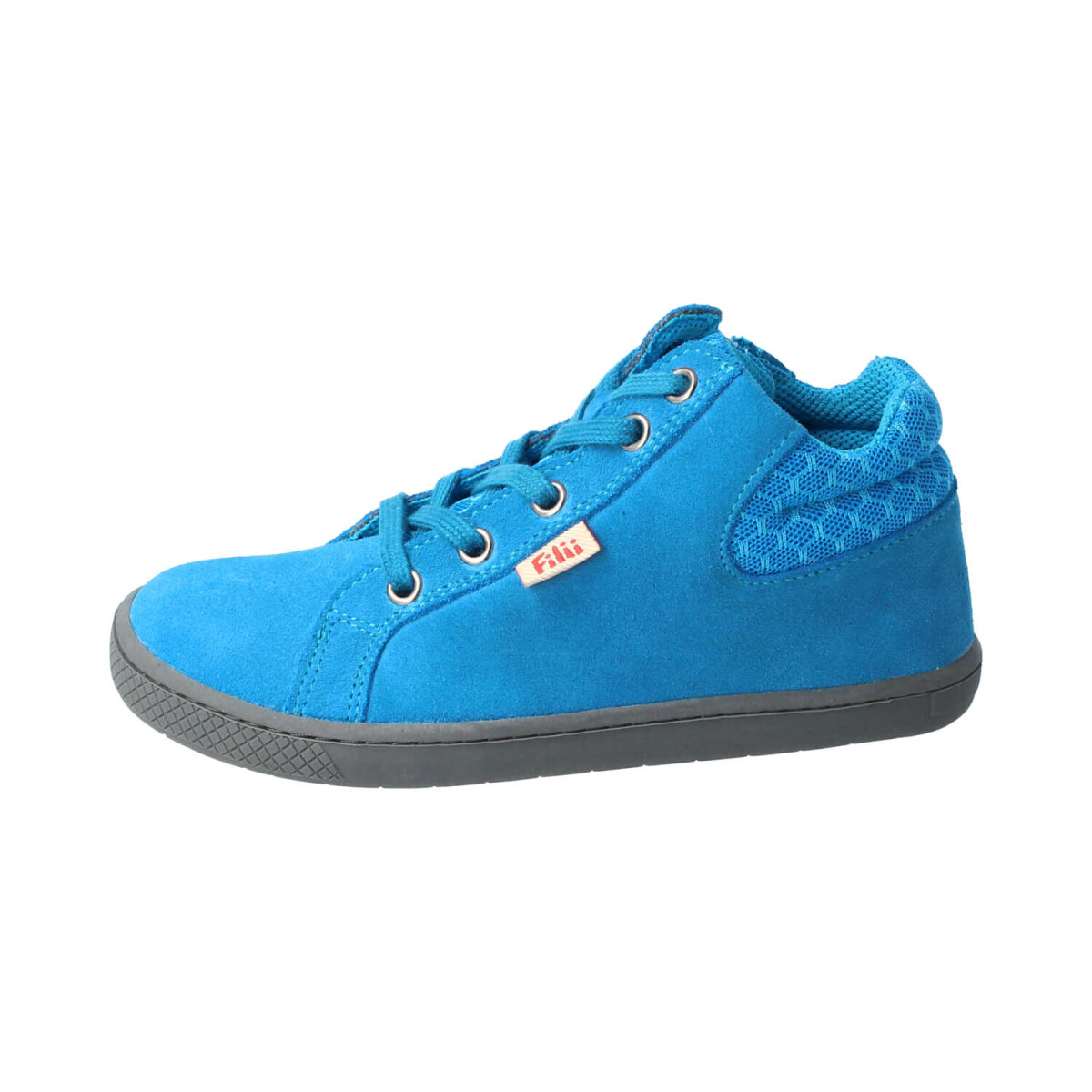 4051-22 Sneaker SKATER-ONE velours turquoise laces/zipper Weite/M