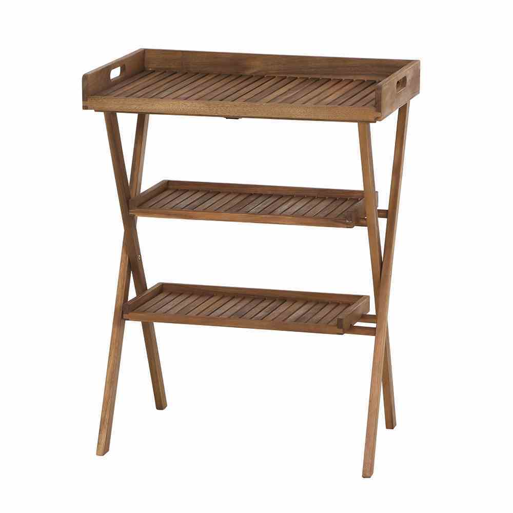 Grilltablett CARUNA - Akazienholz massiv - 70x45 cm