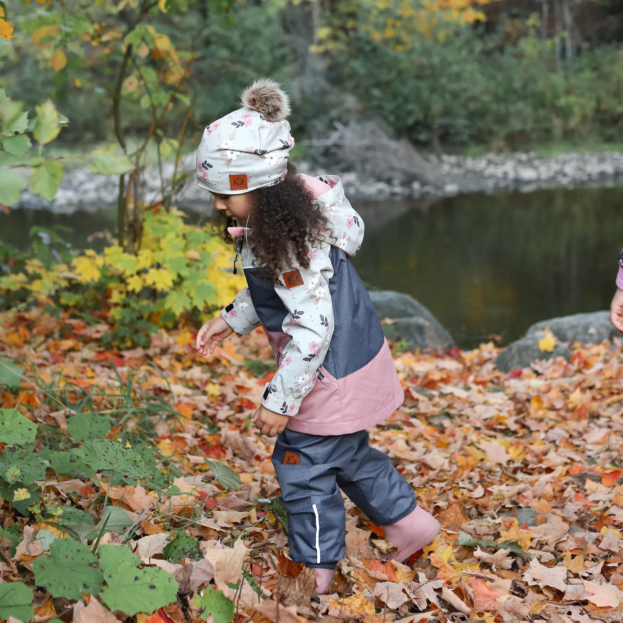 Deer Mountain Ensemble Extérieur 3-en-1 Fleurs 2-6ans
