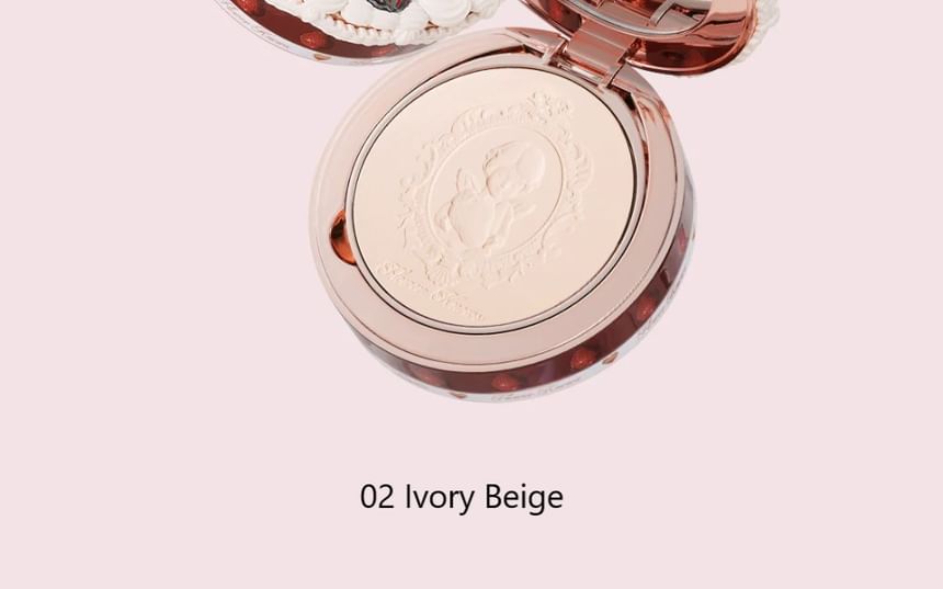 Flower Knows - Strawberry Cupid Pressed Powder - 02 Ivory Beige