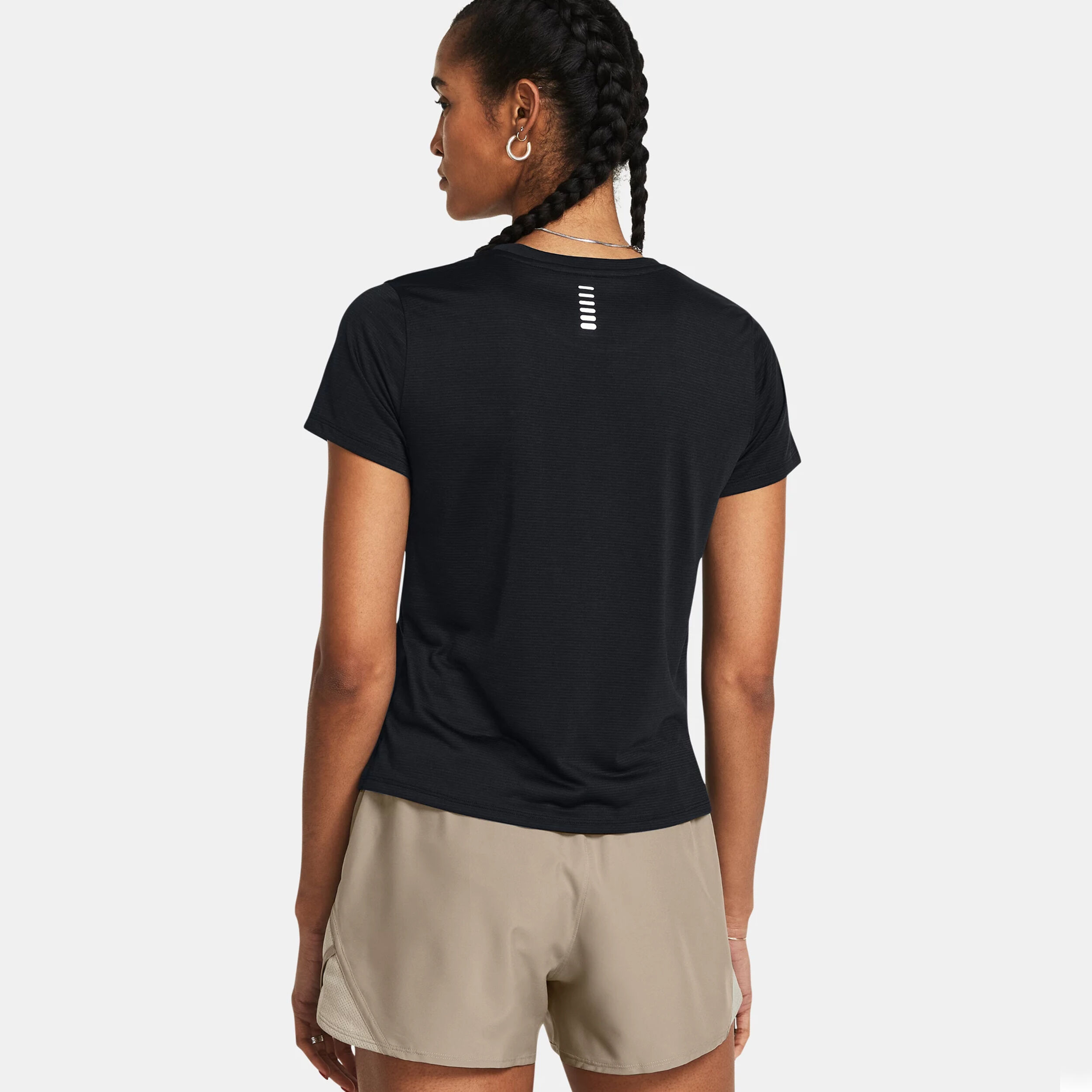 Under Armour Streaker SS Maillot De Course Femmes - Noir