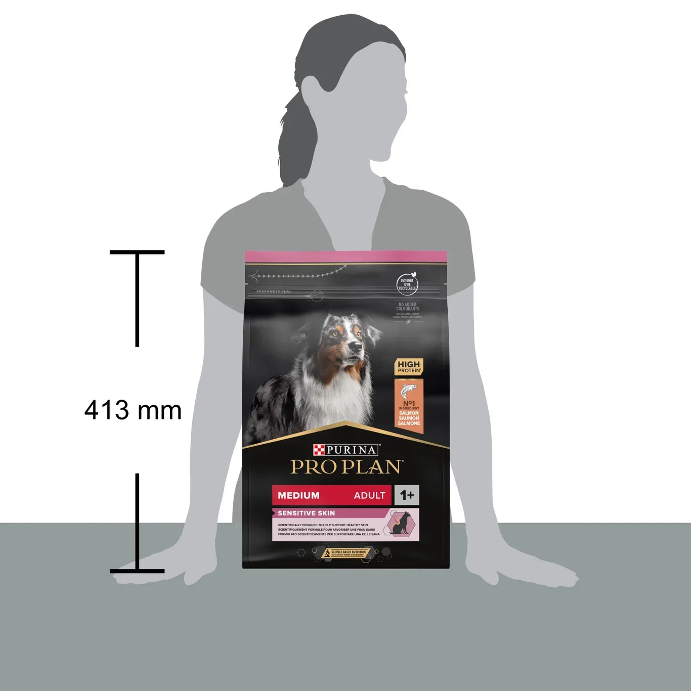 Pro Plan PRO PLAN® Medium Adult - Sensitive Skin 3kg 3 kg