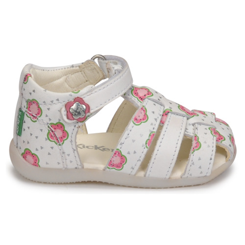 Kickers - BIGFLO-2 - Blanc / Rose