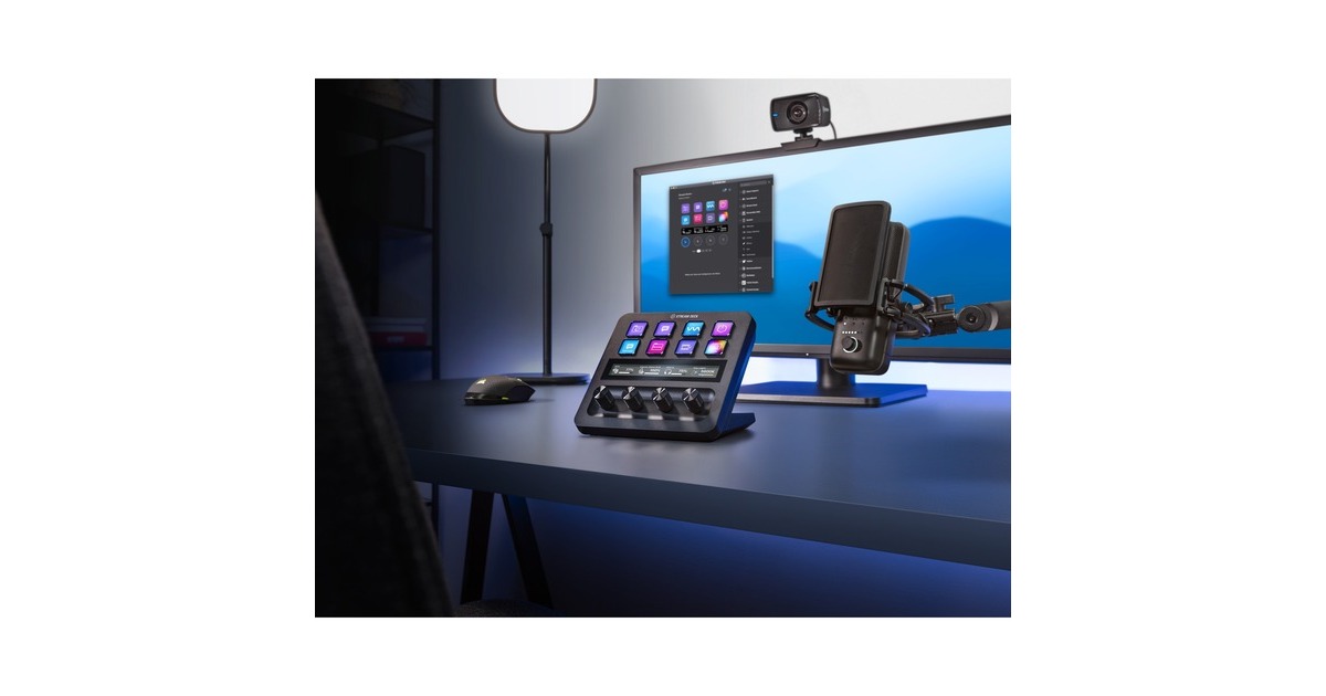 ElgatoStream Deck + keypad  (Zwart)