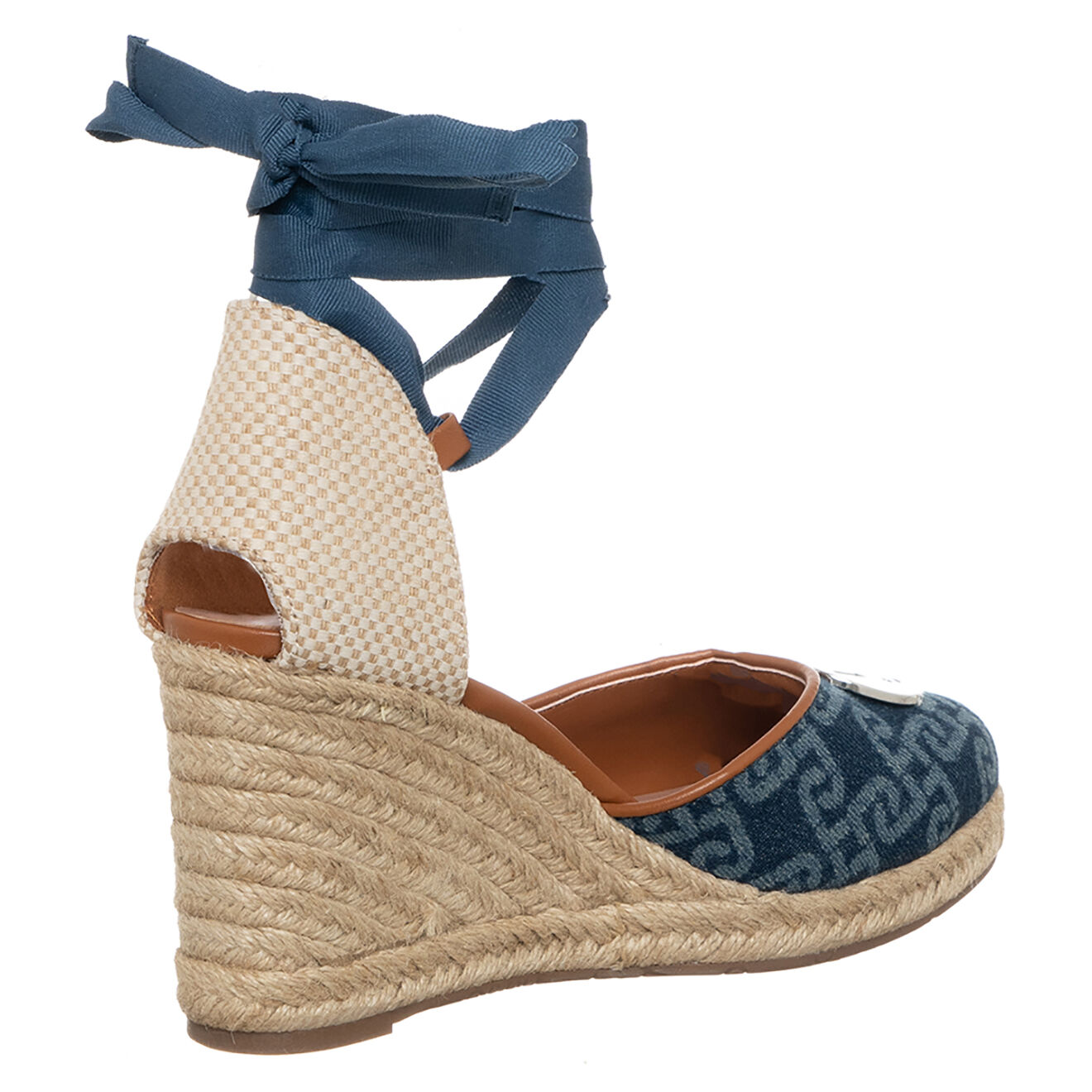 Liu-Jo Espadrilles compensées Damita denim - Talon 9 cm