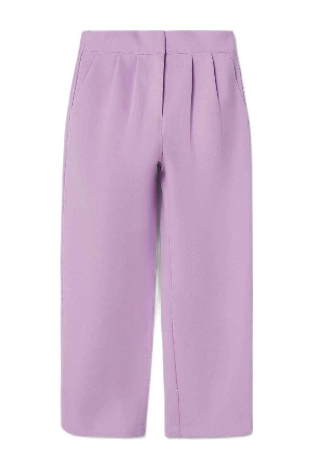 NAME IT wide leg broek NKFSUSIE lila