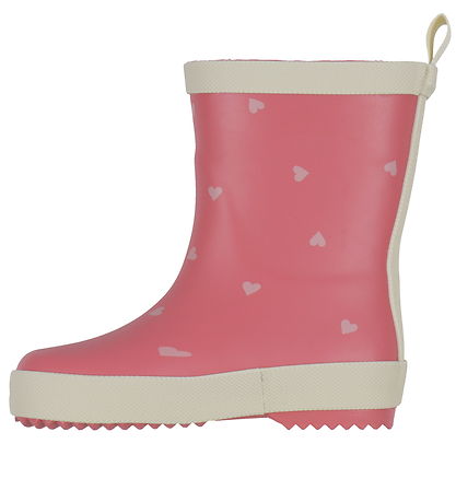 Pom Pom Gummistiefel - Heart AOP