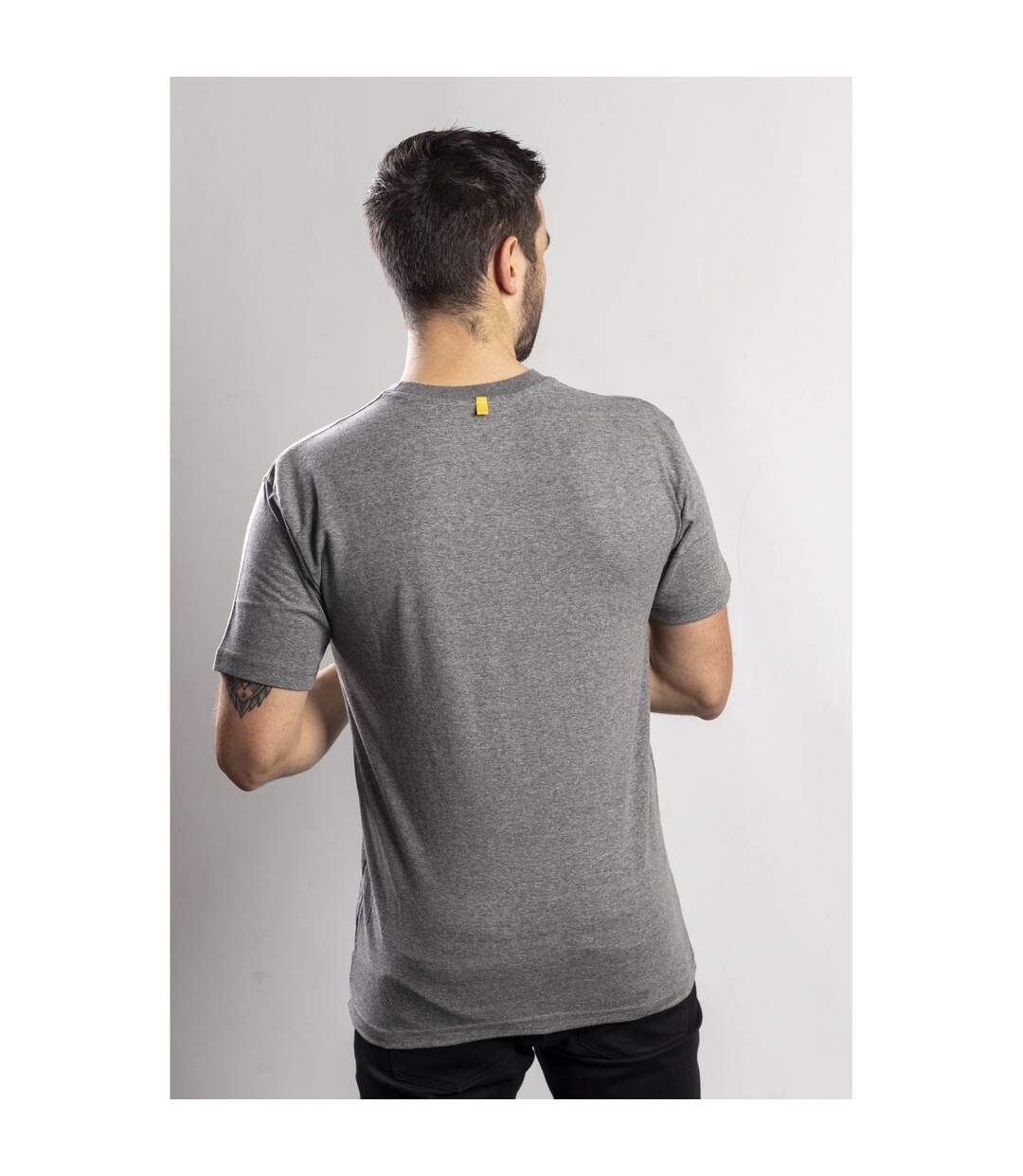 Caterpillar - T-shirt imprimé - Hommes (Gris foncé) - UTFS5136