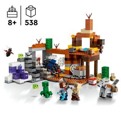 LEGO Minecraft 21263 Gruvegang i steinørkenen