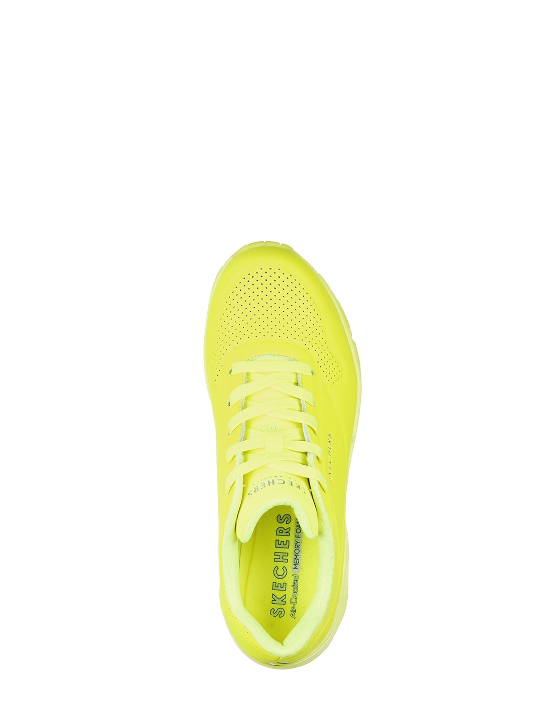 skechers Basket de ville Femme uno - night shades Jaune