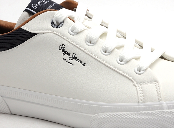 Pepe jeans basses homme kenton courtm pms30839 blanc