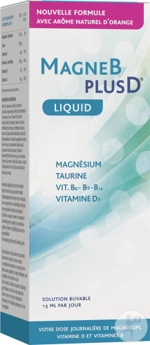 B+ Pharma MagneBplusD Liquid Flacon 500ml